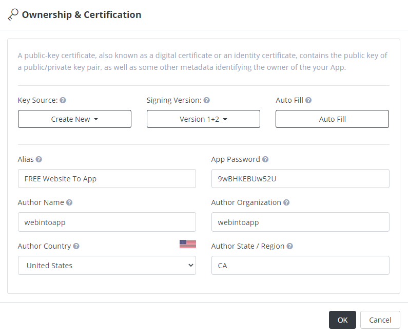 Website To Apk Certification