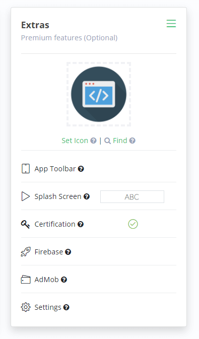 Website To Apk Icon